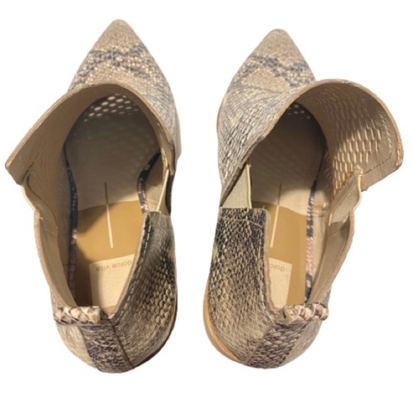 Dolce Vita snakeskin booties - Picture 5 of 7